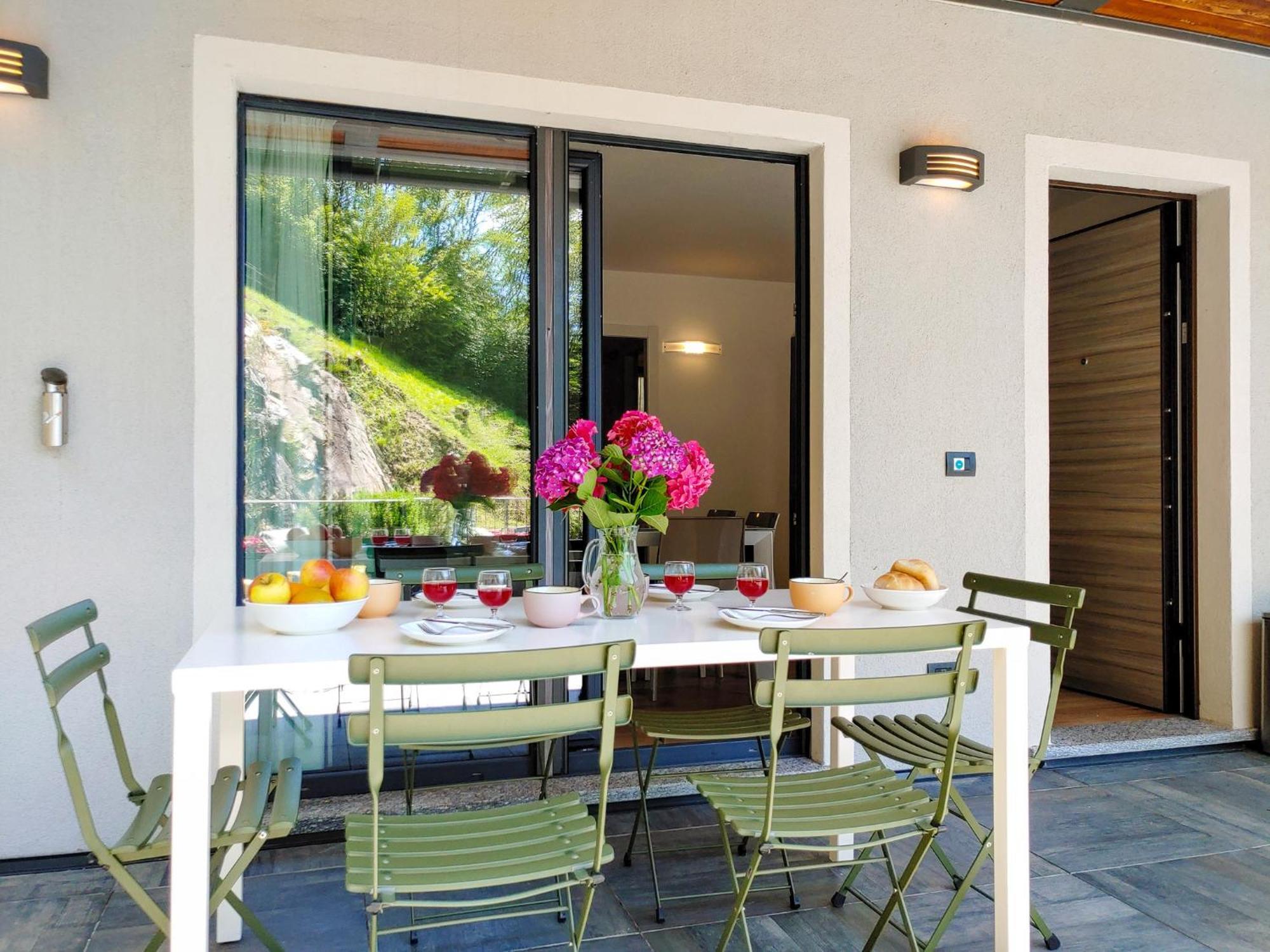 Dascio Vita See Ferienwohnung Mit Dachterrasse Dış mekan fotoğraf